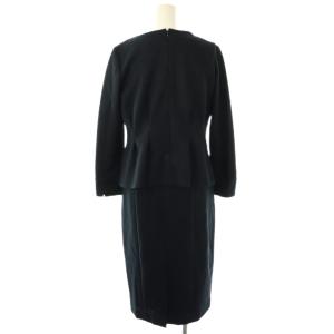 theory luxe ノースリーブワンピース ジャケット セットアップ 38 紺 ネイビー /SS OS