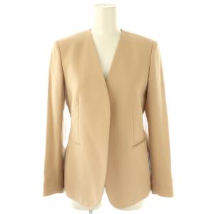 CLASSIC CREPE LINDRAYIA B ノーカラー ジャケット 0 ベージュ /NR OS