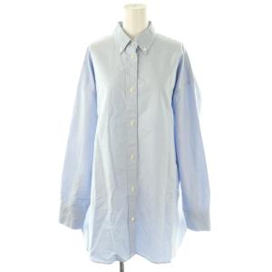 24AW Oversized Oxford Shirt シャツ ボタンダウン 長袖 ライトブルー /DF