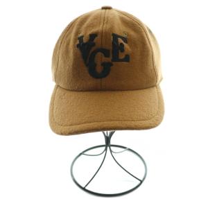 GOLDEN GOOSE ウールキャップ 帽子 ACE刺繍  茶 ブラウン 黒 ブラック /SS OS