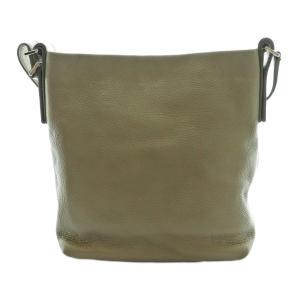 HIROFU ヴィータ VITA ショルダーバッグ グレインレザー グレー /SS OS