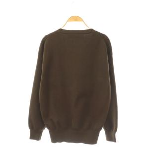 L'Appartement 25SS Cardigan カーディガン Vネック 長袖 ダークブラウン /DO OS