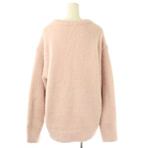 gelato pique 24AW パウダーロゴジャガードプルオーバー&ロングパンツ ルームウェア セットアップ F スモークピンク