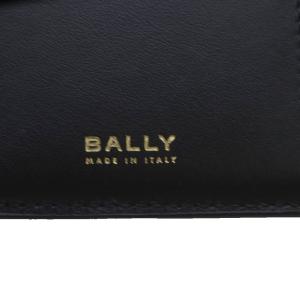 BALLY OLLAM LONG W 長財布 コンチネンタルウォレット 長財布 二つ折り レザー ブラック /YO11