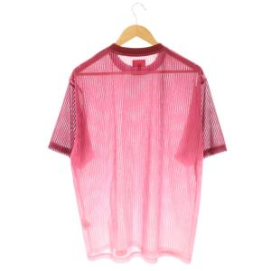 Supreme 23SS Gradient Mesh Stripe Jersey Tシャツ