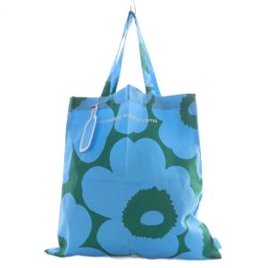 ウニッコトートバッグ ×Blue Bottle Coffee ハンドバッグ ブルー グリーン /YO14