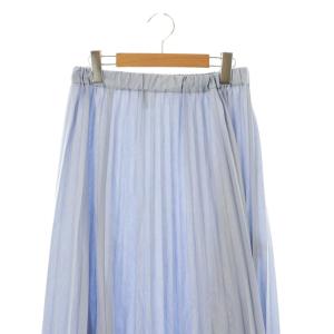 mizuiro ind mizuiroind プリーツロングスカート マキシ イージー 紫 パープル /AT OS