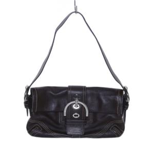 ソーホー ワンショルダーバッグ 長方形 レザー 茶色 ブラウン 8A05 /AS OS OH