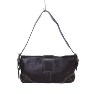 COACH ソーホー ワンショルダーバッグ 長方形 レザー 茶色 ブラウン 8A05 /AS OS OH