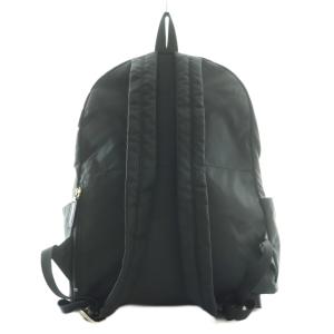 agnes b. リュックサック デイパック ナイロン 黒 ブラック /SS OS