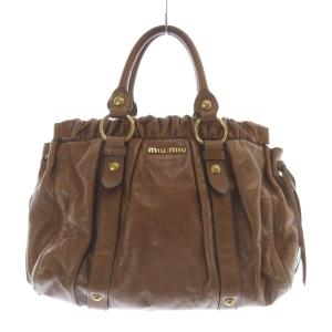 ヴィッテロ レザー ハンドバッグ 2way ブラウン