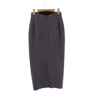 Mame Kurogouchi 25SS Micro Floral Jacquard High Waisted Skirt