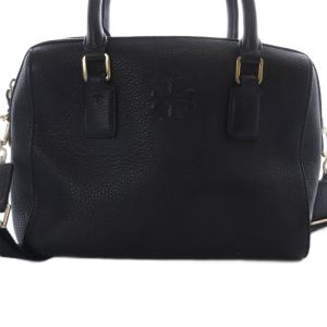 TORY BURCH THEA MINI WEB SATCHEL 2WAYバッグ ハンドバッグ ショルダーバッグ レザー 黒