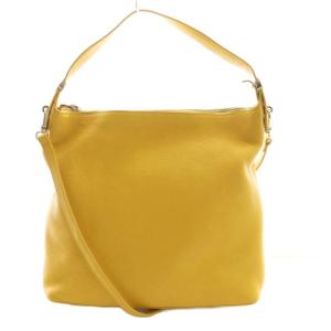 2WAY ショルダー バッグ ハンド 黄色 イエロー /SS OS