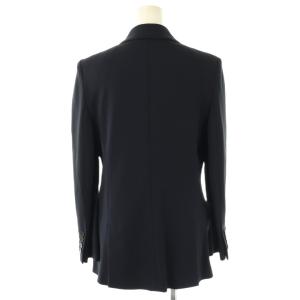Max Mara ピークドラペルダブルボタンジャケット テーラードジャケット I36 ネイビー /ES OS