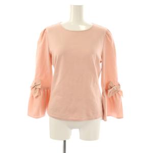 フレアブラウス 長袖 プルオーバー 38 ピンク /NR OS