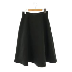 キルティングスカート ロング 38 黒 ブラック /SS OS