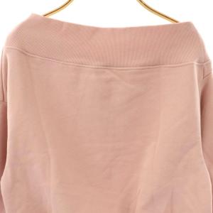 SNIDEL 24AW WEB限定 ワンショルダーロゴスウェット トレーナー 長袖 コットン F ピンク /NR OS