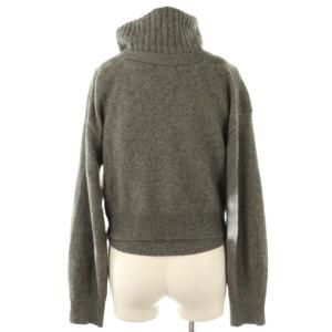 FRAY I.D 24AW ラクーンタートルカーデアンサンブルニット ラメ F グレー /AT OS