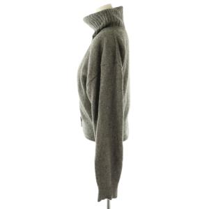 FRAY I.D 24AW ラクーンタートルカーデアンサンブルニット ラメ F グレー /AT OS