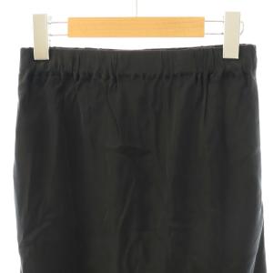かぐれ 24AW キュプラスカート Aライン ロング 0 黒 /CX OS