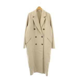 Long Double コート ウール ベージュ