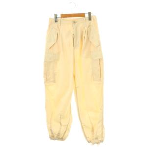 25SS VOLUMINOUS CARGO PANTS XS アイボリー
