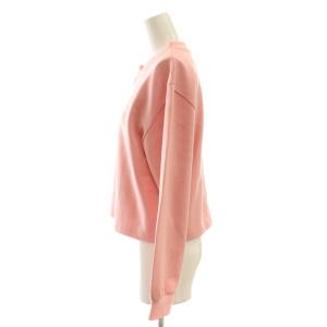 To b. by agnes b. 25SS ハーフジッププルオーバー トレーナー スウェット 38 ピンク /AT OS