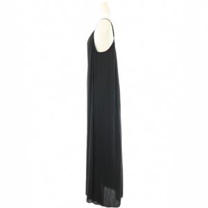 EVERYDAY I LIKE 24SS  Camisole Dress マキシ キャミソールワンピース ロング 36 黒 /NR OS