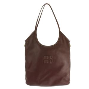 アイビー レザー バッグ ブラウン 5BG231IVY