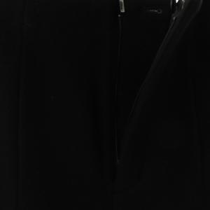 CELFORD 24年 フォルムミニスカート 台形 ジッパーフライ ウール 36 黒 /NR OS