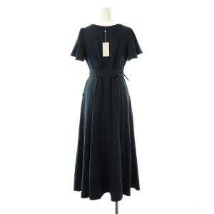 PROPORTION BODY DRESSING プロポーションボディドレッシング ベルト付きマーメイドワンピース S ネイビー /DO OS