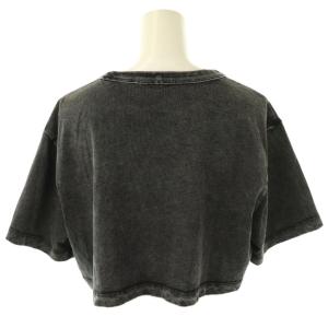 alexanderwang クロップド Tシャツ 半袖 カットソー XS ブラック /HK OS