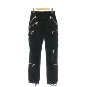 カーゴ パラシュートパンツ 38 黒 ブラック /AT OS