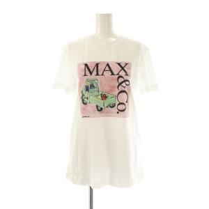 Teelabi Tシャツ カットソー 半袖 プリント XS 白 ホワイト /AT OS