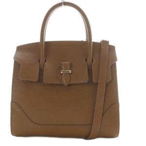 KVE014-ミニボストンバッグ キャメル