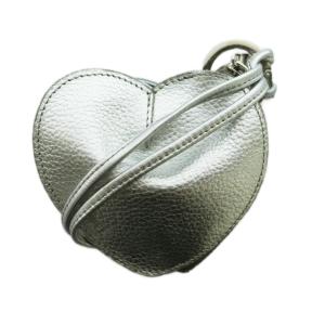 24SS WEB限定 ショルダーポーチ ハートチャーム シルバーカラー /SS OS