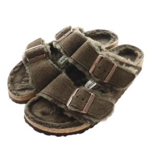 Arizona Shearling サンダル スエード 25cm 茶 ブラウン /SS OS