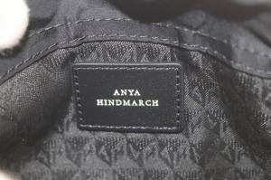 ANYA HINDMARCH ミニバッグ EYES ドローストリング ポーチ ブラック 505092193566
