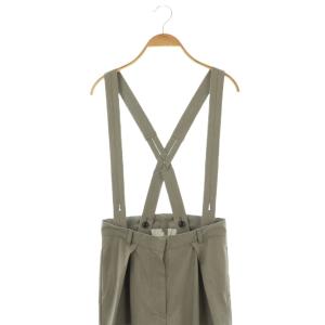 HYSTERIC GLAMOUR サスペンダー付パンツ テーパード タック S グレー /AT OS SH