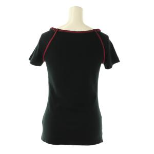 GUCCI ケーブルデザイン シェリーライン Tシャツ カットソー 半袖 XS 黒 ブラック /AT OS SH