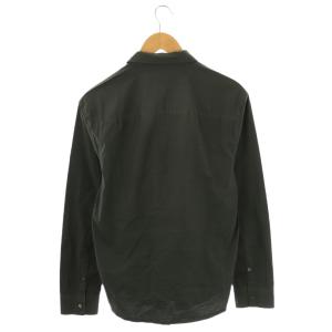 JAMES PERSE ストレッチポプリンシャツ 長袖 0 グレー /DF OS SH