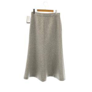 Lisiere L'Appartement 24SS Punch Skirt ポンチスカート ロング フレア 38 グレー /NR OS