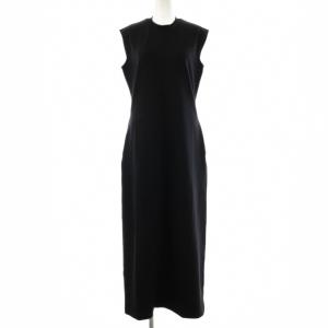 AP Studio別注 マキシノースリーブワンピース ロング F 黒 /NR OS
