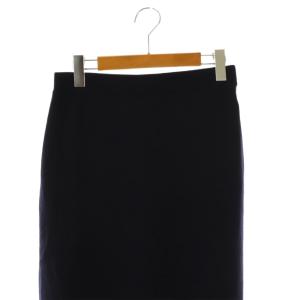 CINOH Deuxieme Classe取扱い KNIT SK ウールニットスカート ロング フレア F 濃紺 /NR
