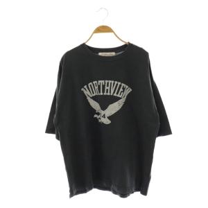 25AW LAppartement取扱い NORTHVIEW 7ブソデ T-SHIRT  Tシャツ カットソー
