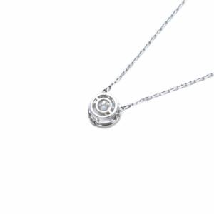 SWAROVSKI ラインストーン ネックレス ペンダント シルバー色 /SR32