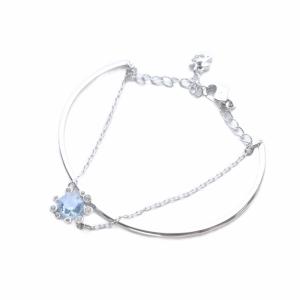 オリーブバングル ブレスレット シルバー色 /SR24