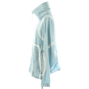 adidas by Stella McCartney ジャケット ブルゾン ジャンパー S スモークブルー ホワイト /ES OS
