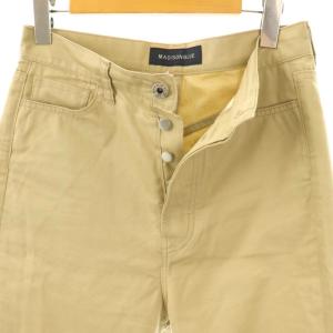 MADISONBLUE 24AW SAROUEL PT CHINO XS ベージュ MB244-3001
